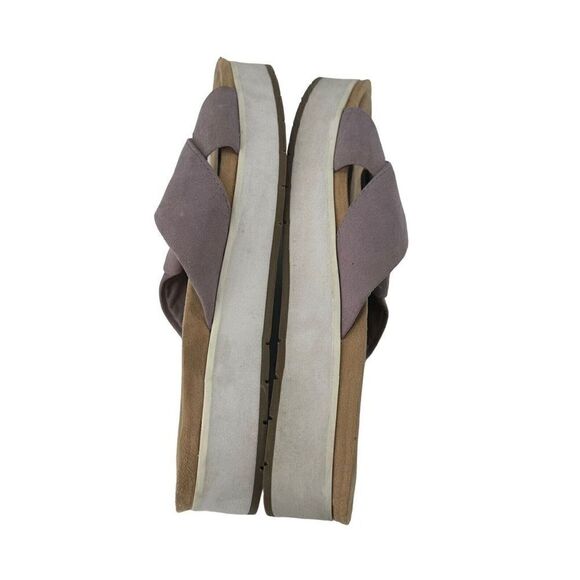 Koolaburra By Ugg Slide Sandals Lavender Purple Womens Size 7 Carenza Open Toe - Picture 7 of 10